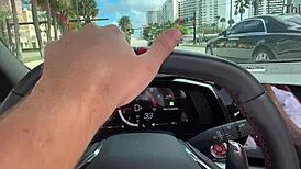 My sneaky teen crush Charlette Mae fucks publicly with Scott Stark outdoors