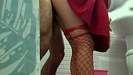 hermanastra lets profesor sneak in fer hot fuck...