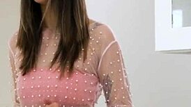 Step Dad Stuck Begging - Kimora Quinn Rides Vince Karter Cowgirl Style