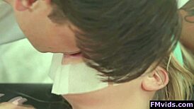 Bailey Brooke's Sexy Blonde Lips Suck Cock Before Massive Facial Cumshot Blast