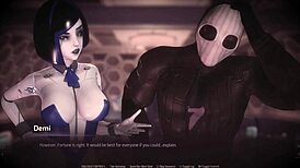 huntress takes virgin ass double dildo apology! so tight!!