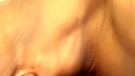 Skinny Ebony Slut Fucked by Huge White Cock