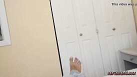 dude check out pregnant cherie deville flashing her milf pussy to my buddy