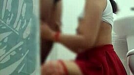 hermanastra lets profesor sneak in fer hot fuck...