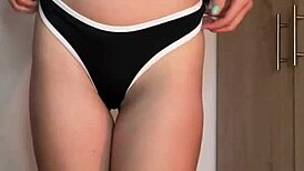 whoa this cute colombian teen roommate fingers her juicy wet pussy solo in dorm