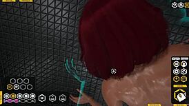 hey pov i'm pounding this redhead's big tits ass until she cums exhausted completely