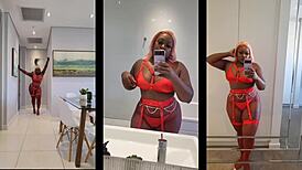 hey this milf gets her juicy big ass fucked hard in sexy lingerie missionary