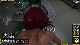 hey pov i'm pounding this redhead's big tits ass until she cums exhausted completely