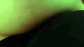 pregnant mature flashes her huge natural balloon tits homemade