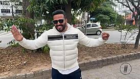 pink pussy trailer in white bathtub