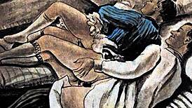 ever seen vintage erotic art that teases your deepest desires?