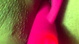 Sexy curvy young Latina amateur cums multiple times with vibrator