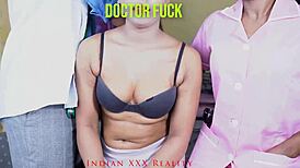 indian doctor fucks horny patient pussy with dirty hindi talk