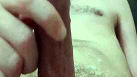 exploding with pure bliss in homemade brazilian bedroom close-up