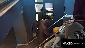 petite white chick takes bbc slamming her cervix deep doggystyle 😈💦 tight wet pussy wrecked