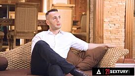 hey linda leclair that gorgeous blonde is warming up her tight asshole for rough anal pounding