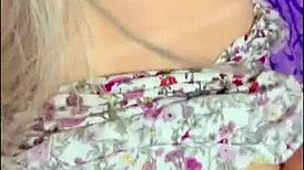 Boyfriends brother begs floral dress then barebacks tight latina pussy