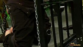 Ever wonder what happens when naughty friends fuck in a bondage dungeon?