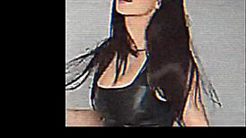 aesthetic girls in leather skirts tease subtly