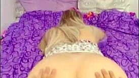 Boyfriends brother begs floral dress then barebacks tight latina pussy