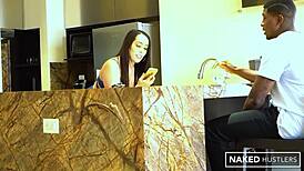 Big booty basketball wife drilled deep husband's teammate uncensored dripping wet