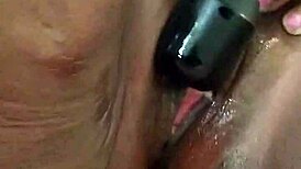 Ebony Solo Pussy Play Leads to Explosive Orgasm