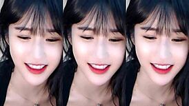 hey this cute chinese girl dances sexy on the wild coaster