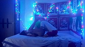 freezing night turns into hot fuck with my naughty stepmom bitch