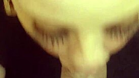 White wife slut bends over for fat black cock slow motion backshots creampie pov