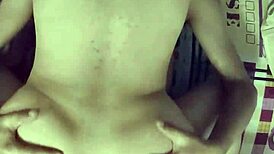 My horny wife rides me hard in our real homemade fuck session