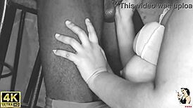 Chayenhy endures pele's massive black cock pounding in construction trailer