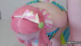 hey, that wicked teen's ass gets wrecked in butthole asylum therapy... wild!!