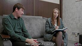 doc i couldn't get hard so this horny sexologist housewife rode me to creampie