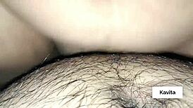 desi kavita and tatya get all kissy and fuck hard in their homemade indian couple video, so steamy.