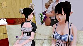 playing harem hotel 274 now who's your fave girl this ep? 😏