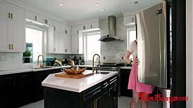 Stepbrother Rams Anal into Stupid Stepmom for Revenge