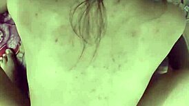 My horny wife rides me hard in our real homemade fuck session