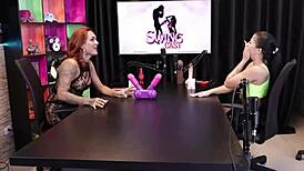 oh man nathalia fontes transsexuals hot chat with tifany swing cast part 6 on sheer red gets me goin