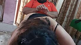 Mistress Fists and Pegs Slave Till He Begs for More Cumshots!