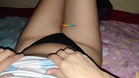 I catch my best friend's young 18-year-old girlfriend masturbating invites me to touch her we end up fucking passionately