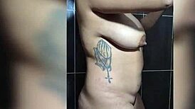 Love wife only for her huge natural tits