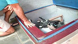 Naughty Latina Ninfeta Fucks Everyone at Friend's House