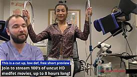 whoa miss mars in latex nurse gloves vibes to big tit orgasm