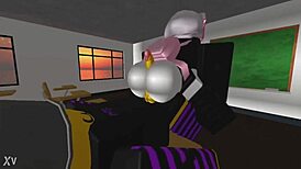 wanna see leo pounding this big tit ass girl at school?