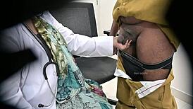 Ever seen an Indian doctor sneak sex with her patient on hidden cam?