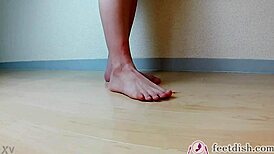 Feetdish Vol 3 Mia Barefoot Crush Heels Toes Tall Fetish Sample 5 And 6
