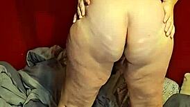 wanna breed this big titted preggo milf's thong ass?