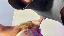 Extreme Sloppy Deepthroat Face Cum Throatpie!