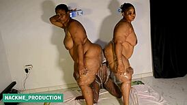 two mature bbws smothered me then i fucked both tight pussies 😈💦