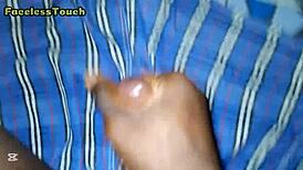 i jerked off hard thinking of you watching my big cock